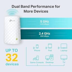 TP-Link AC750 WiFi Extender (RE220)‎